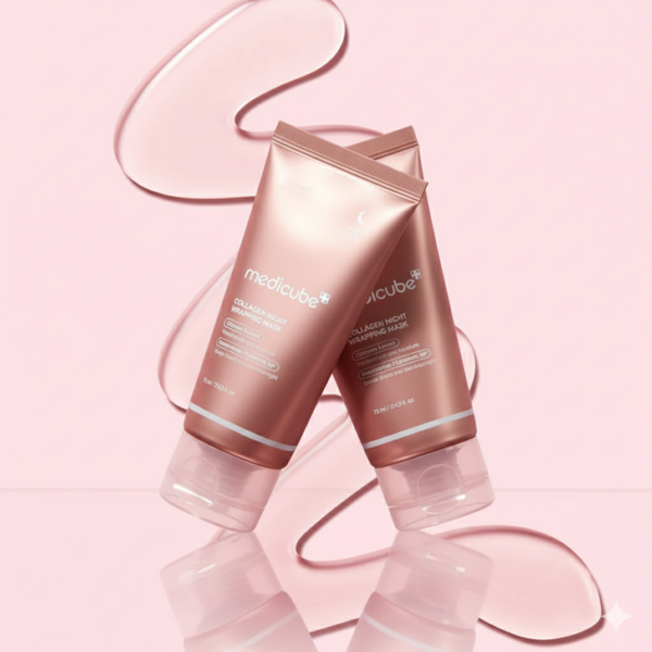 ماسك الليل بالكولاجين من ميدكيوب – لترطيب وشد البشرة أثناء النوم